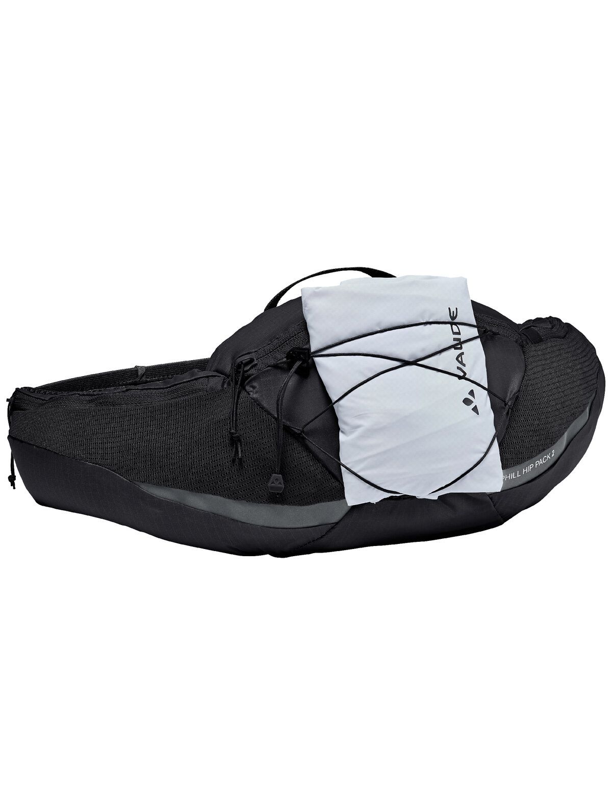 VAUDE UPHILL HIP PACK 2 L Banaanilaukku musta