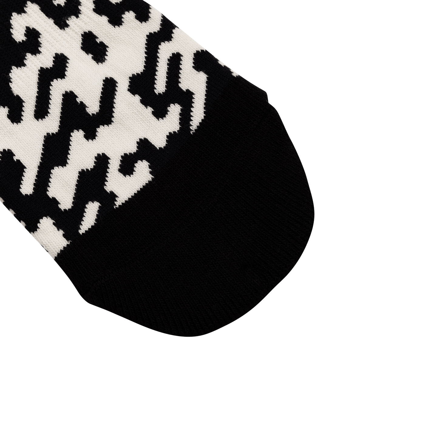 BURGTEC PATTERNED -sukat, musta/valkoinen