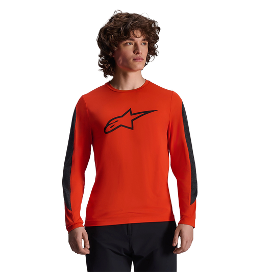 ALPINESTARS A-DURA INSET ASTAR Pitkähihainen Jersey Oranssi
