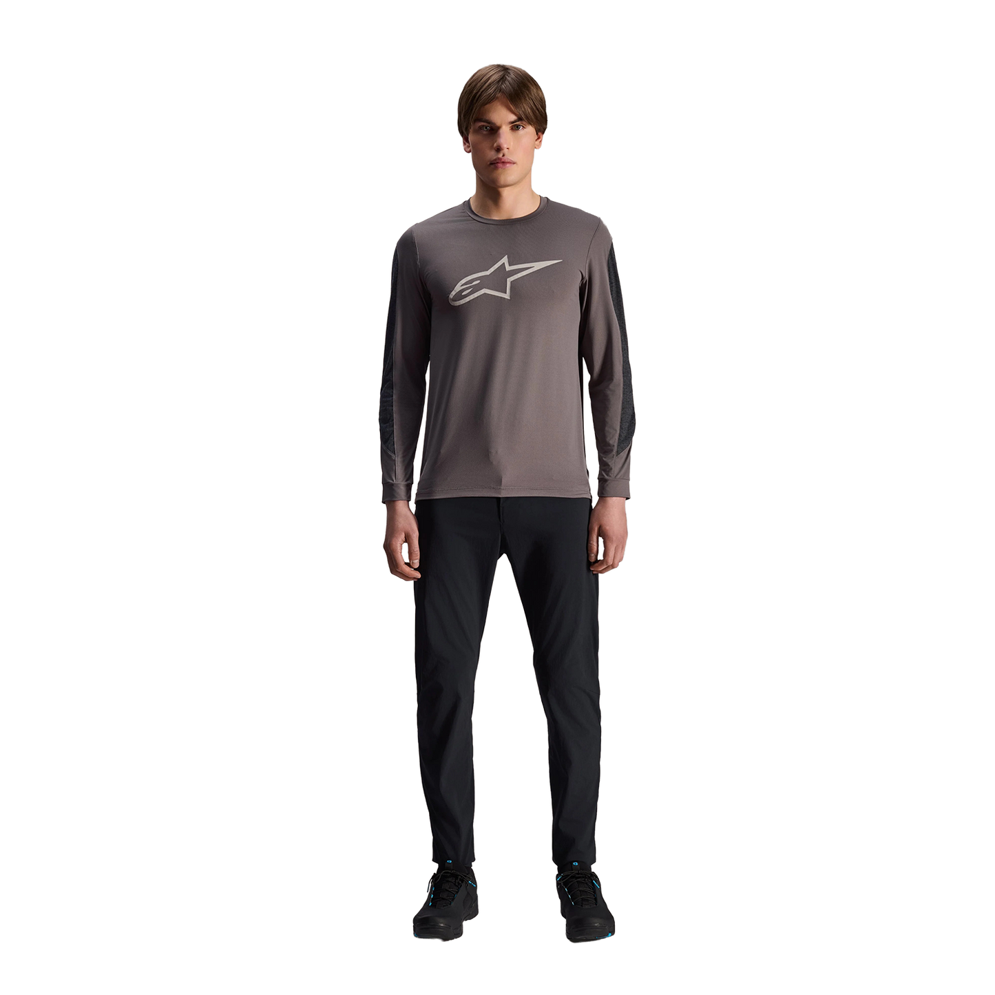 ALPINESTARS A-DURA INSET ASTAR pitkähihainen Jersey harmaa