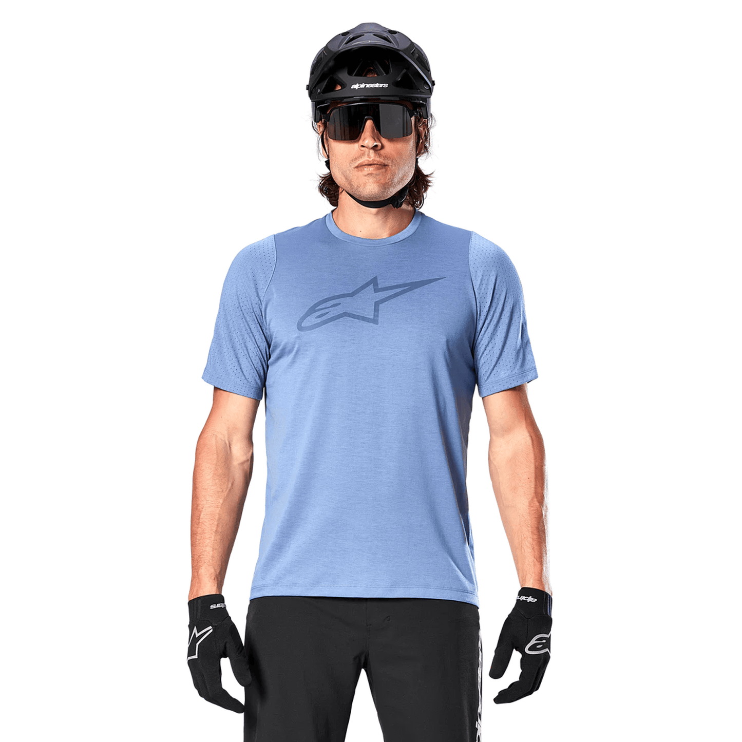 ALPINESTARS A-DURA ASTAR Lyhythihainen Jersey Sininen