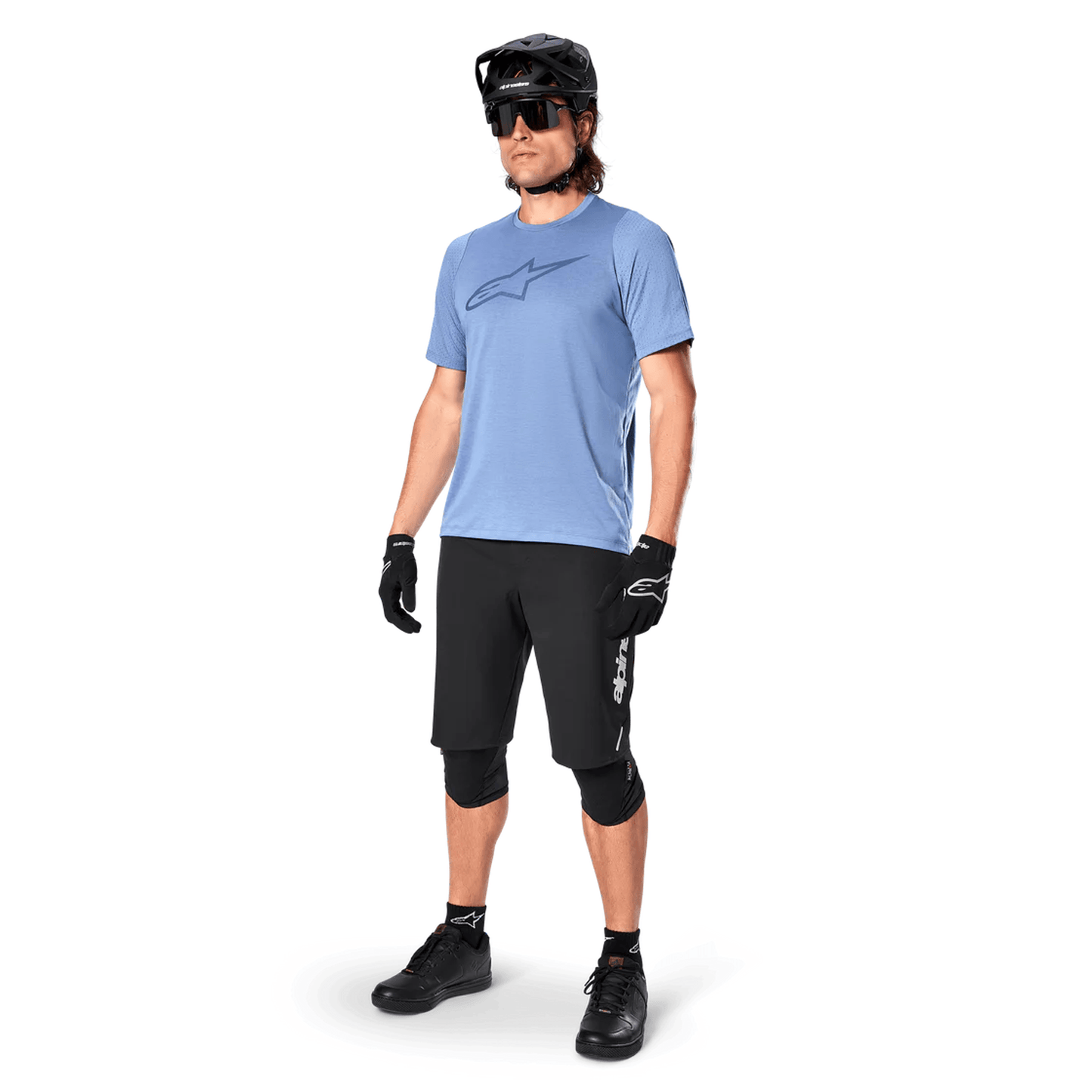 ALPINESTARS A-DURA ASTAR Lyhythihainen Jersey Sininen