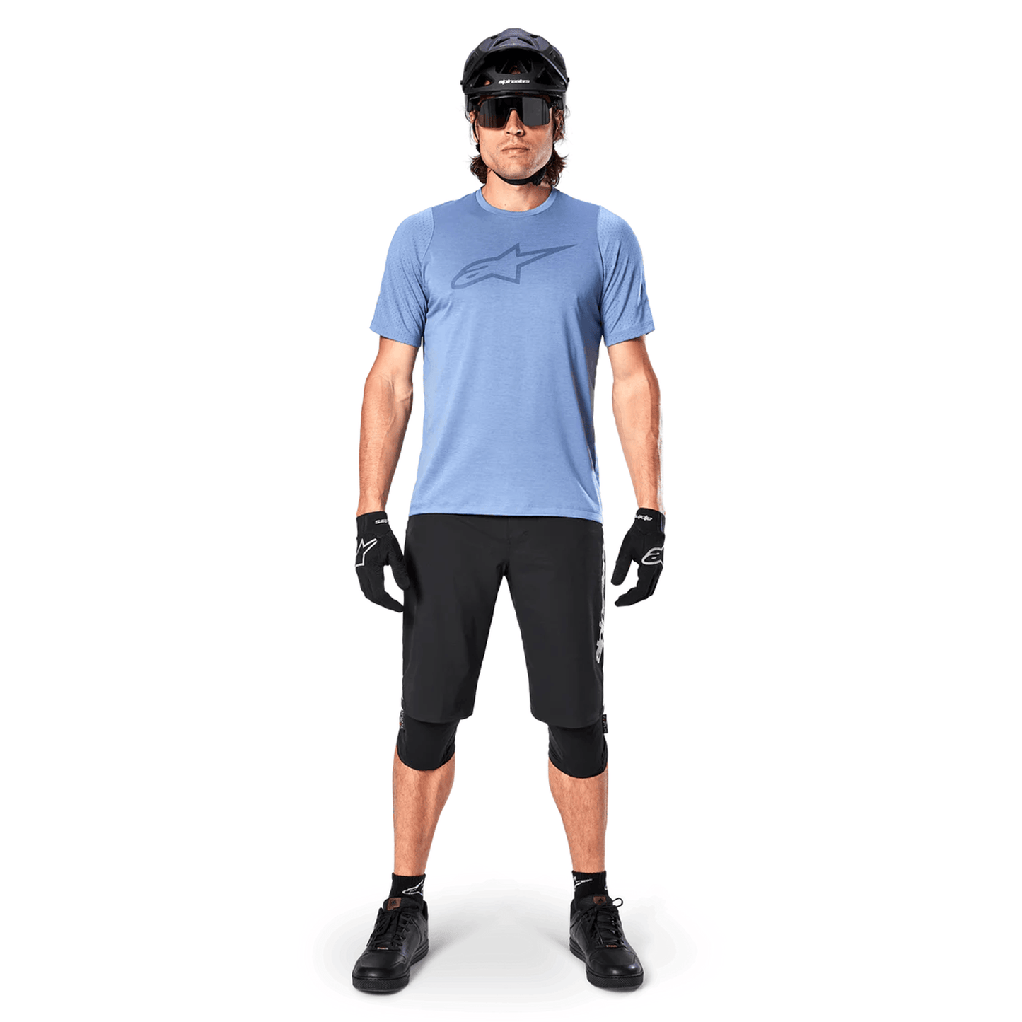 ALPINESTARS A-DURA ASTAR Lyhythihainen Jersey Sininen
