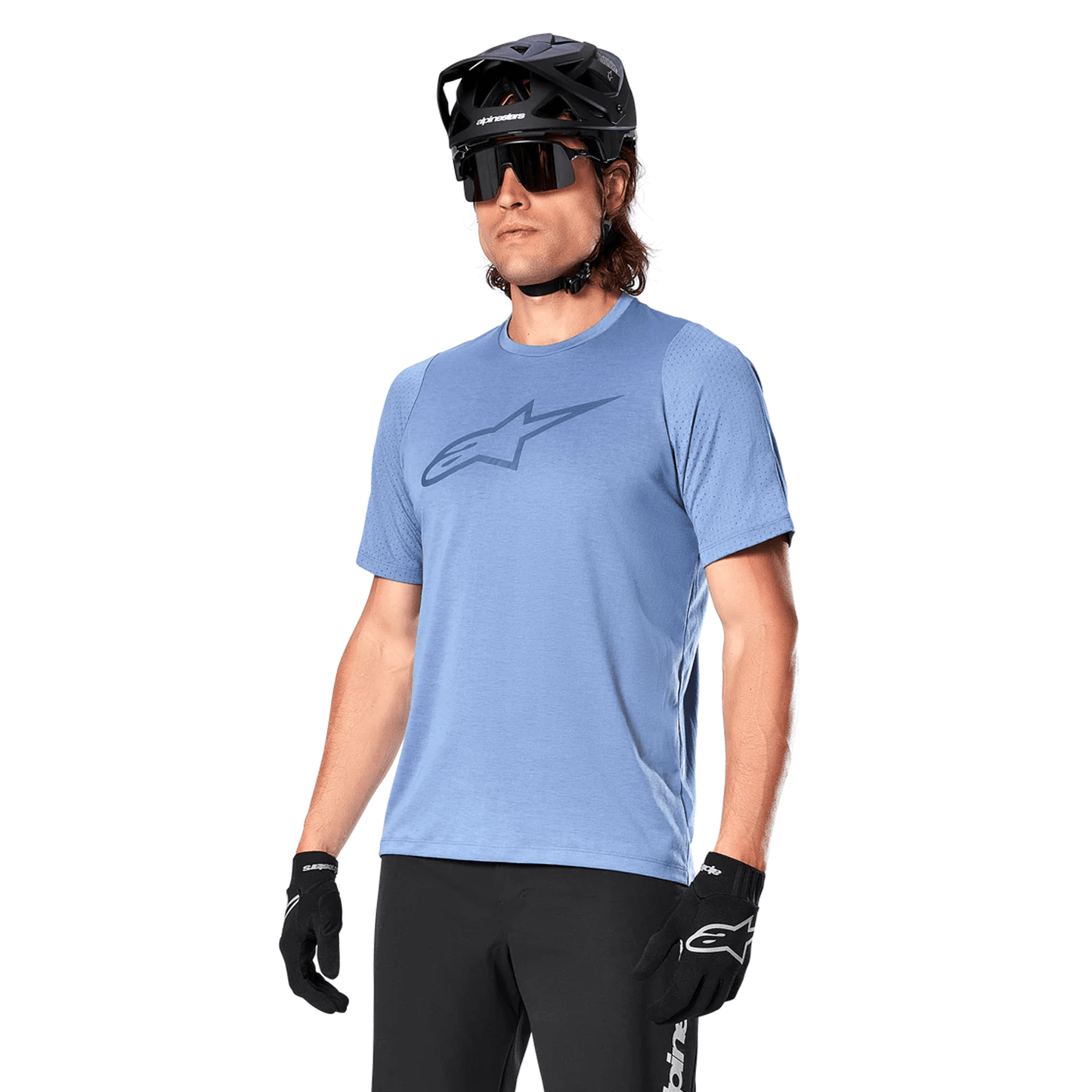 ALPINESTARS A-DURA ASTAR Lyhythihainen Jersey Sininen