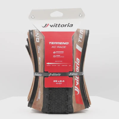 VITTORIA TERRENO XC RACE 29x2.25 Graphene/Silica Tubeless Ready Soft Beige -rengas VITTORIA TERRENO XC RACE 29x2.25 Graphene/Silica Tubeless Ready Soft Beige -rengas
