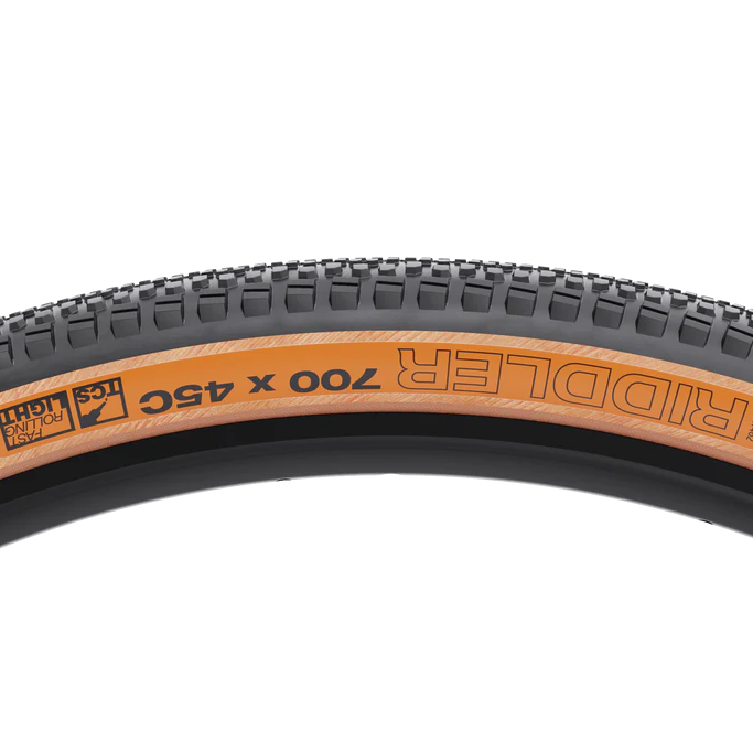 WTB RIDDLER TCS LIGHT 2025 700x45c Tubeless Ready Beige -rengas, valkoinen