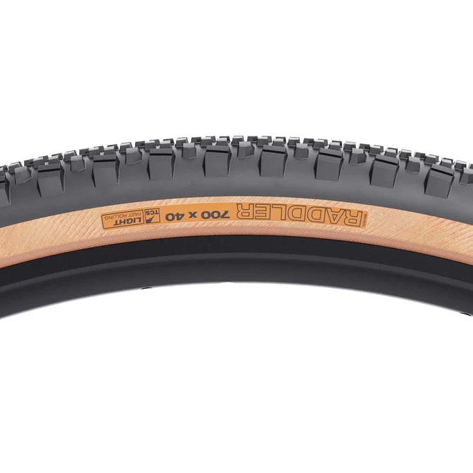WTB RADDLER TCS LIGHT 700x40c Tubeless Ready Beige -rengas, beige
