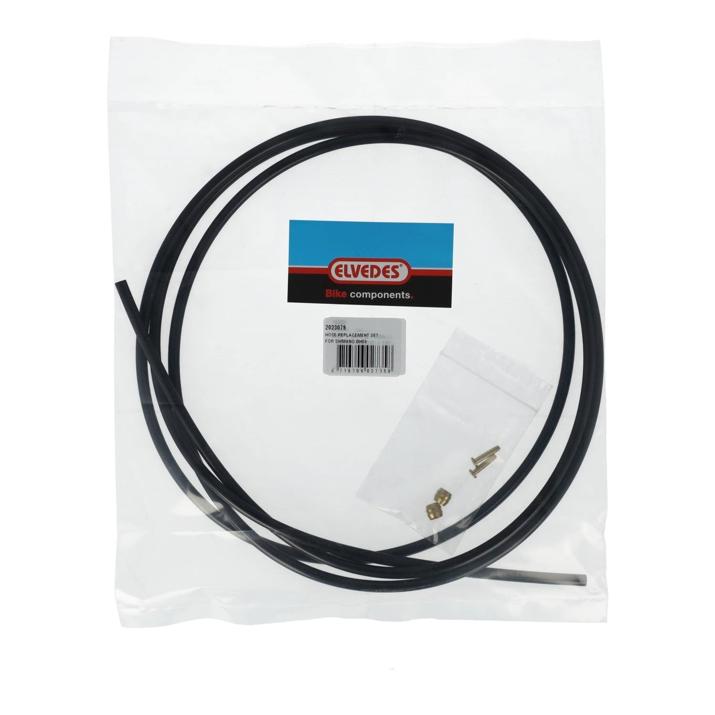 ELVEDES letkusarja Shimano BH59 2m musta + osat