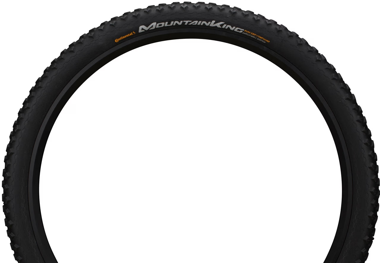 CONTINENTAL MOUNTAIN KING 29x2.30 ShieldWall Tubeless Ready Soft Musta rengas