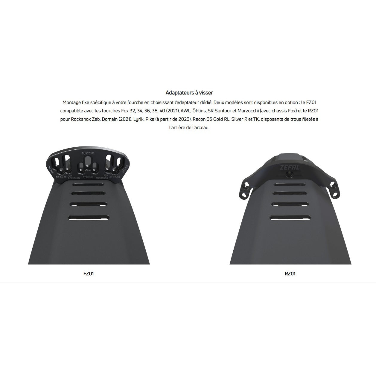 ZEFAL DEFLECTOR FM40 etulokasuojalevy