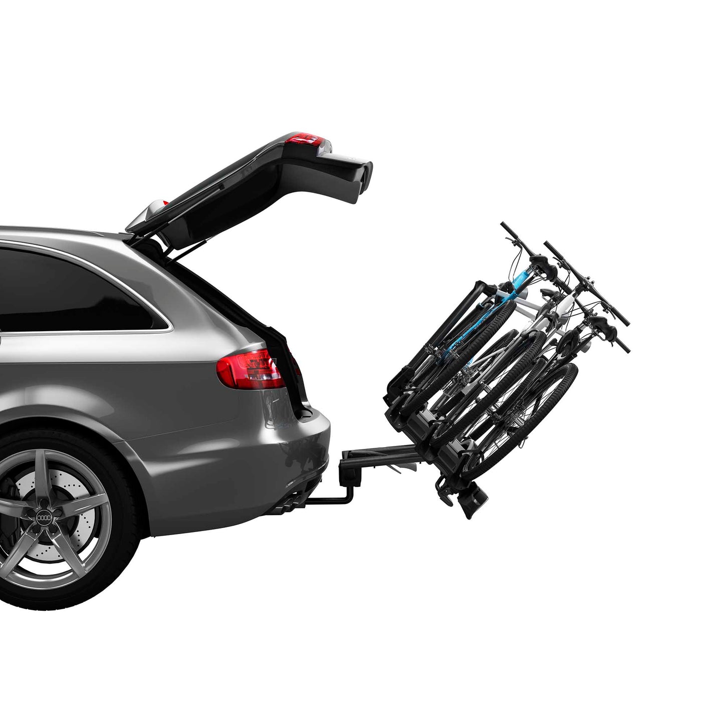 THULE VELOCOMPACT 3 pyöräteline vetokoukussa