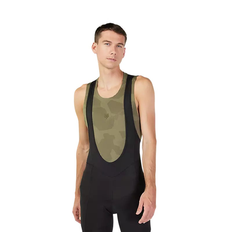 FOX TECBASE Bib Shortsit Musta 2025