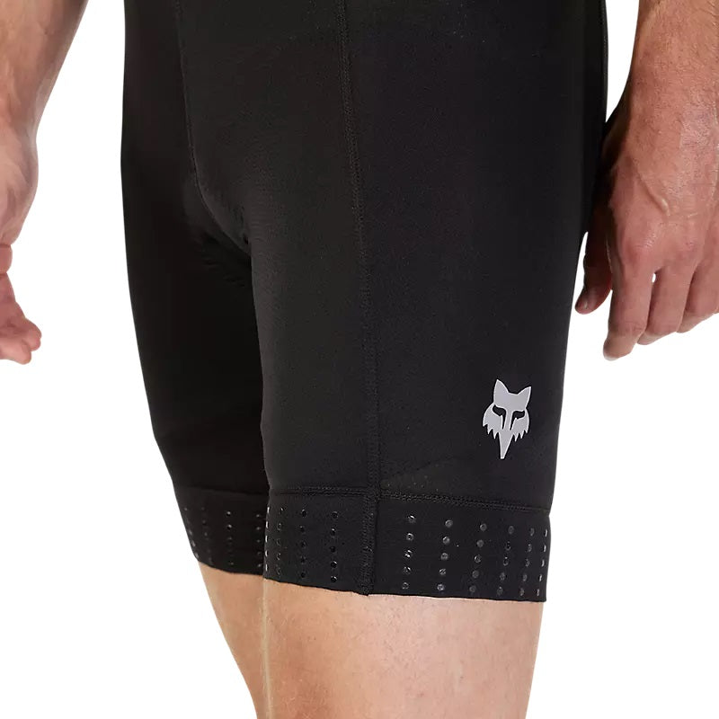 FOX TECBASE Bib Shortsit Musta 2025