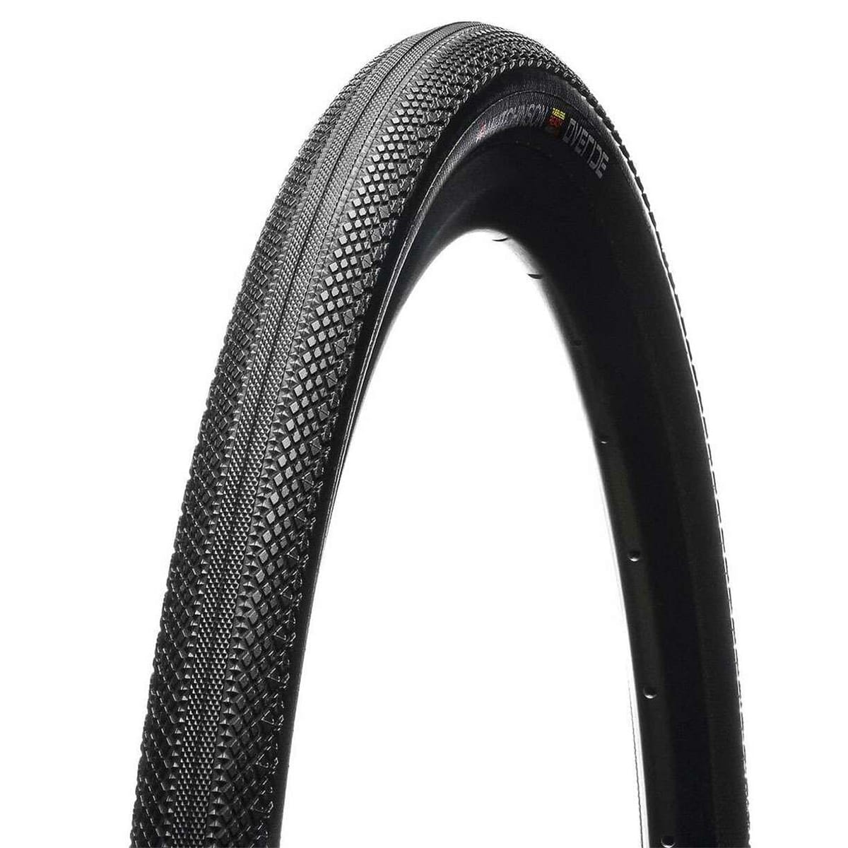 HUTCHINSON OVERIDE 700x40c Hardskin Tubeless Ready -rengas Musta