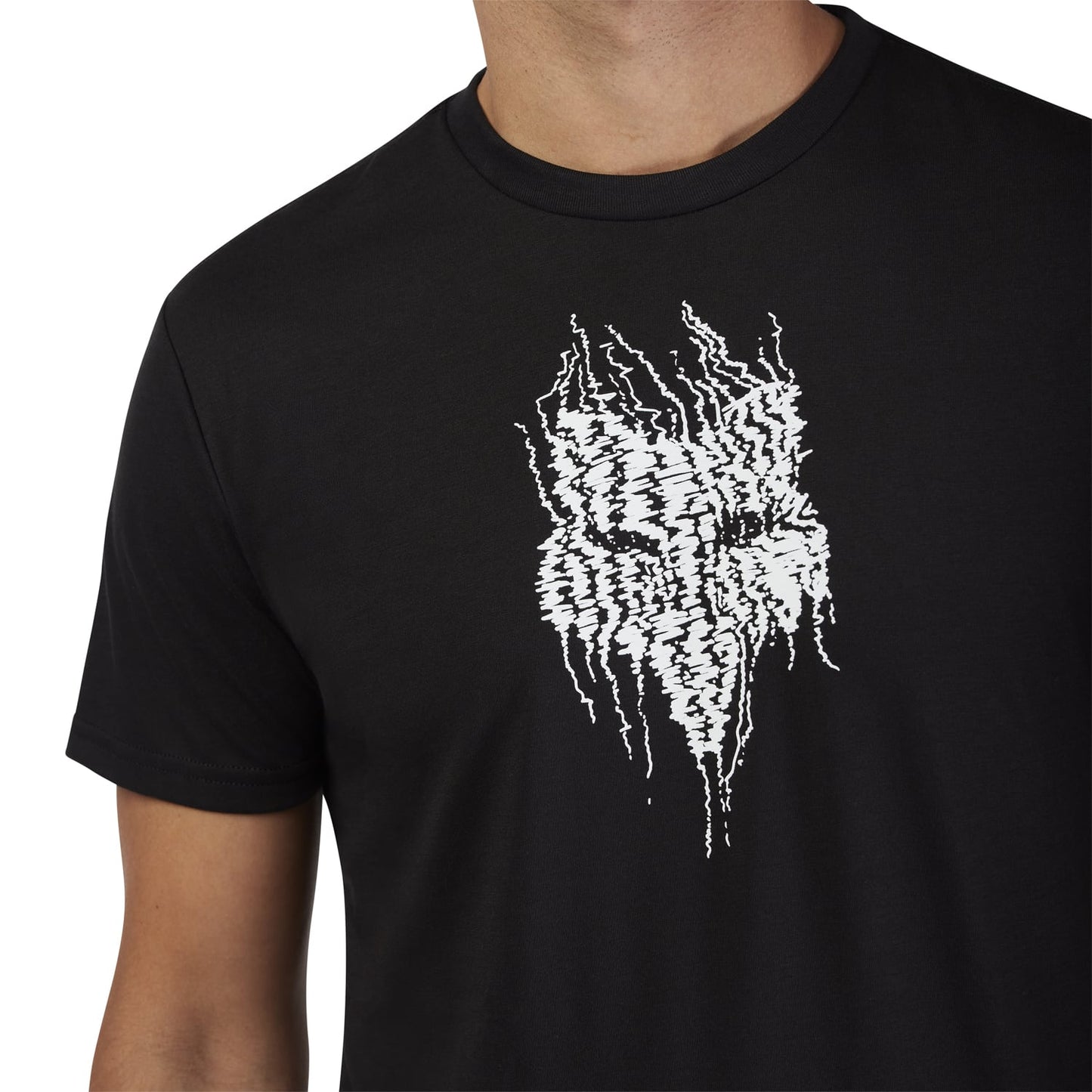 FOX BARK TECH TEE Lyhythihainen trikoo Musta 2025
