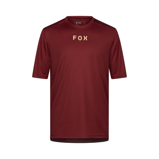 FOX RANGER WORDMARK lyhythihainen trikoo Bordeaux 2025
