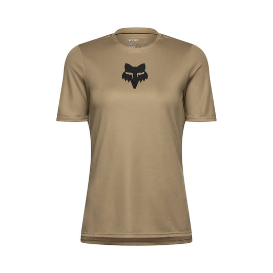 Naisten FOX RANGER HEAD lyhythihainen Jersey Beige 2025