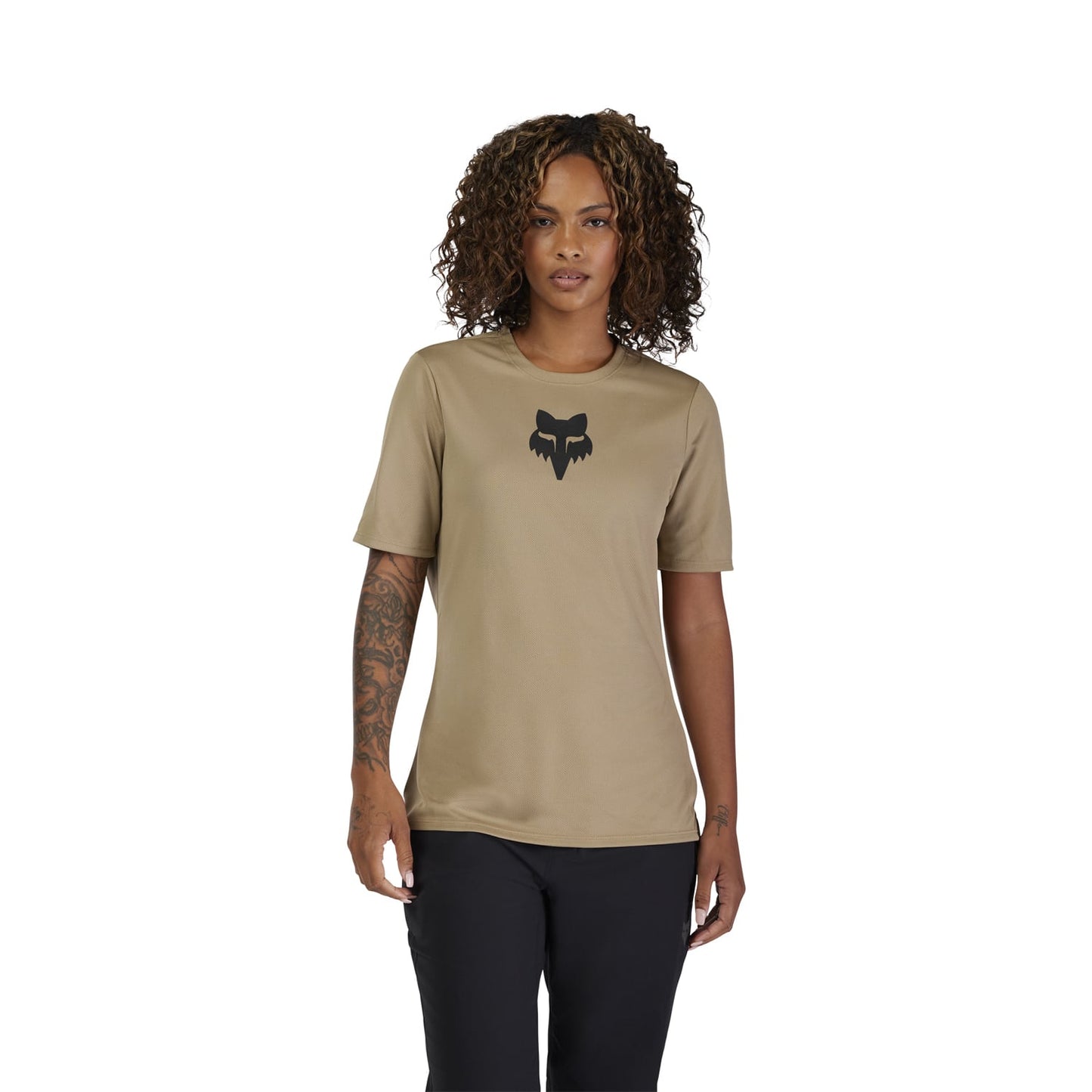 Naisten FOX RANGER HEAD lyhythihainen Jersey Beige 2025