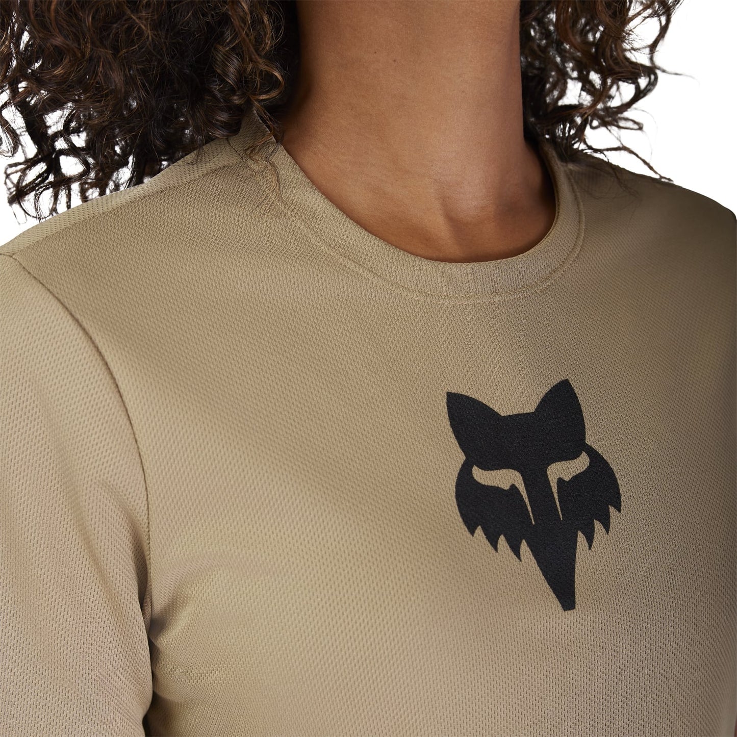 Naisten FOX RANGER HEAD lyhythihainen Jersey Beige 2025
