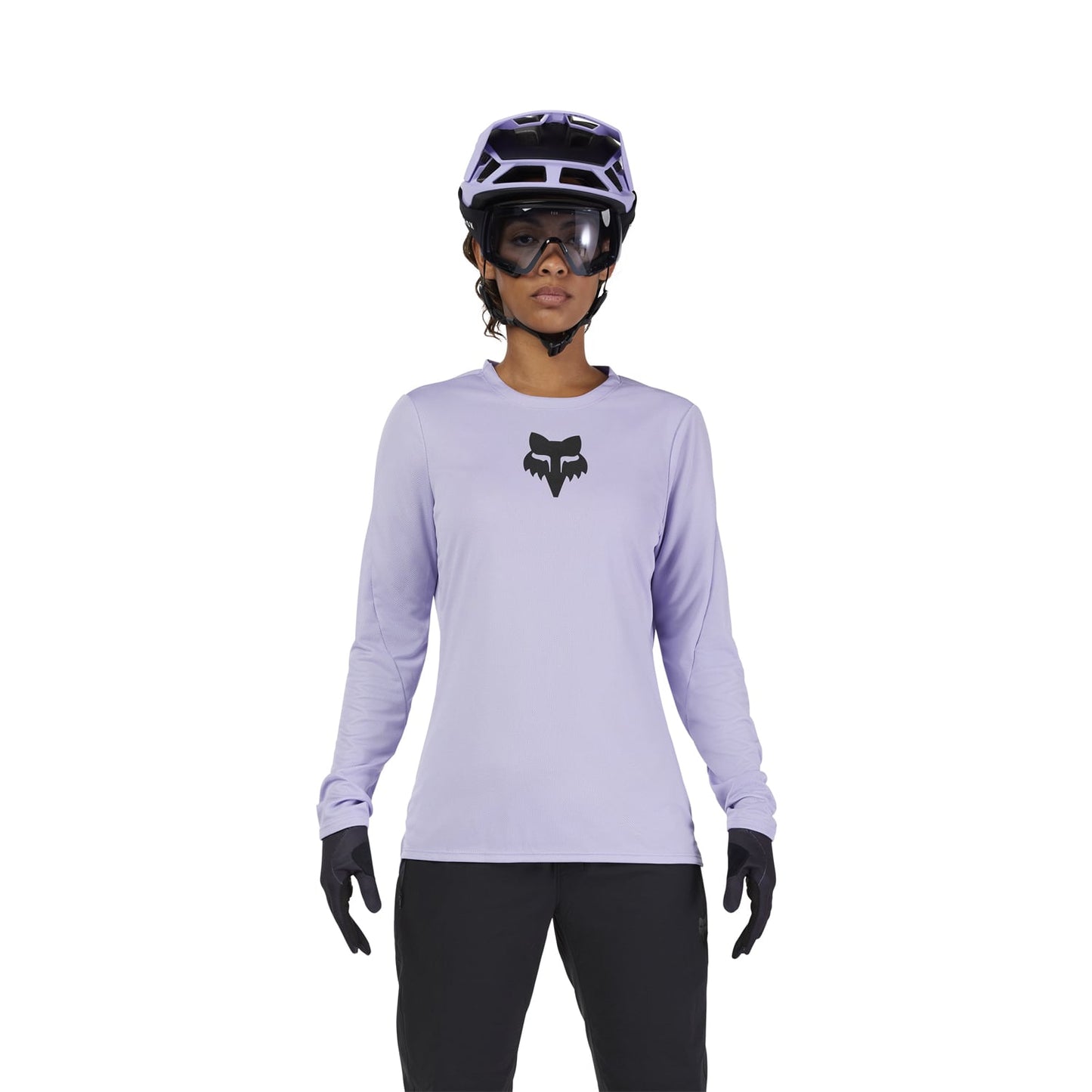 Naisten FOX RANGER HEAD pitkähihainen trikoo Lilac 2025