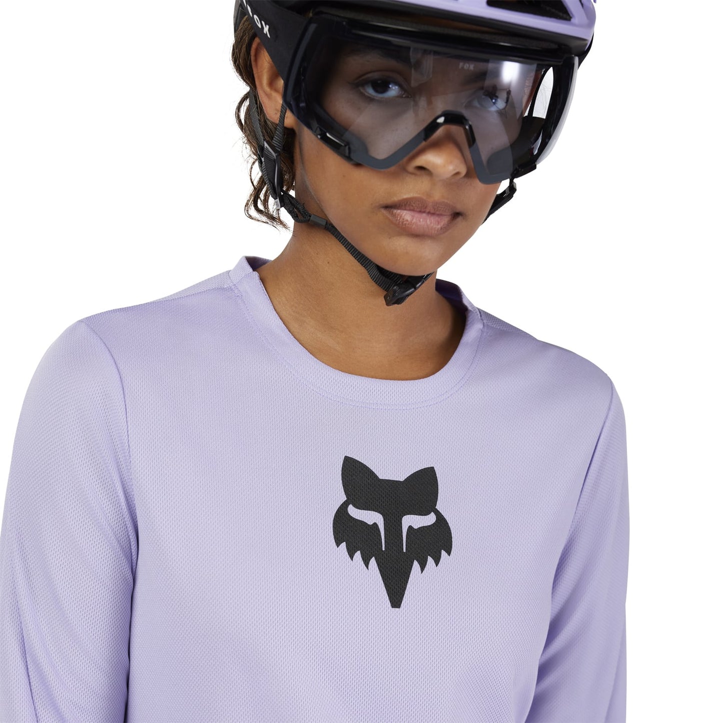 Naisten FOX RANGER HEAD pitkähihainen trikoo Lilac 2025