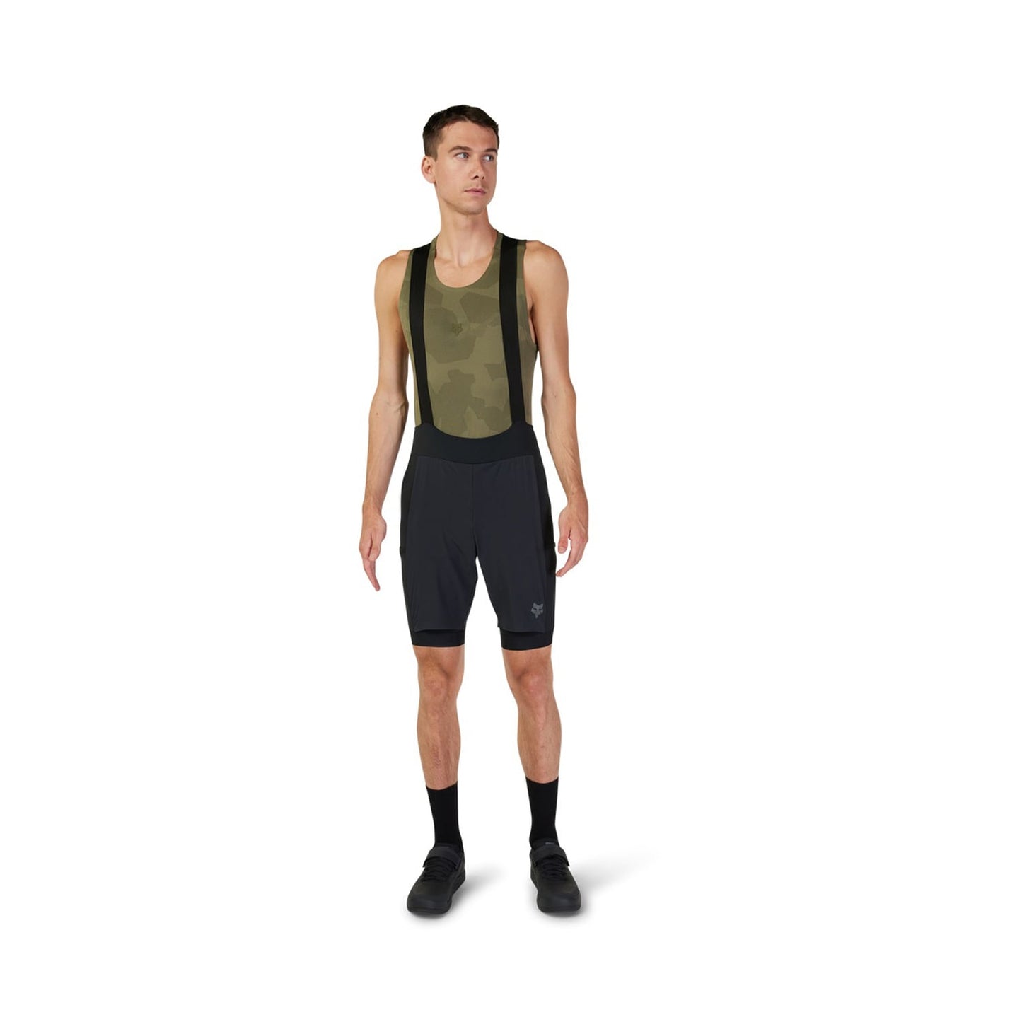 FOX FLEXAIR ASCENT CARGO Bib Shortsit Musta 2025