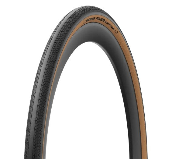 MICHELIN POWER ADVENTURE Competition Line 700x36c Tubeless Ready Ruskea rengas MICHELIN POWER ADVENTURE Competition Line 700x36c Tubeless Ready Brown -rengas