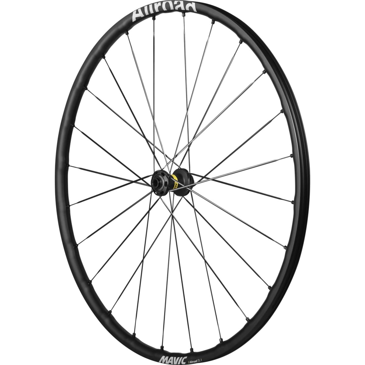 MAVIC ALLROAD SL DISC -etupyörä, jossa on keskilukitusrenkaat
