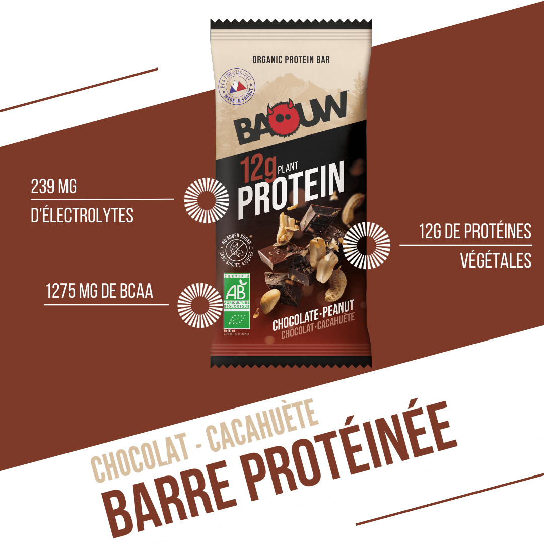 BAOUW ORGANIC EXTRA suklaa/marshmallow proteiinipatukka (50g)