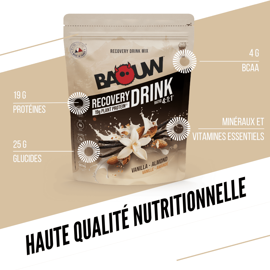 BAOUW RECOVERY Drink (500g) Vanilja-manteli)