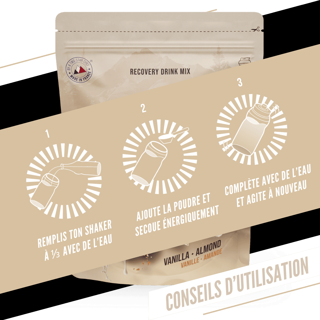 BAOUW RECOVERY Drink (500g) Vanilja-manteli)