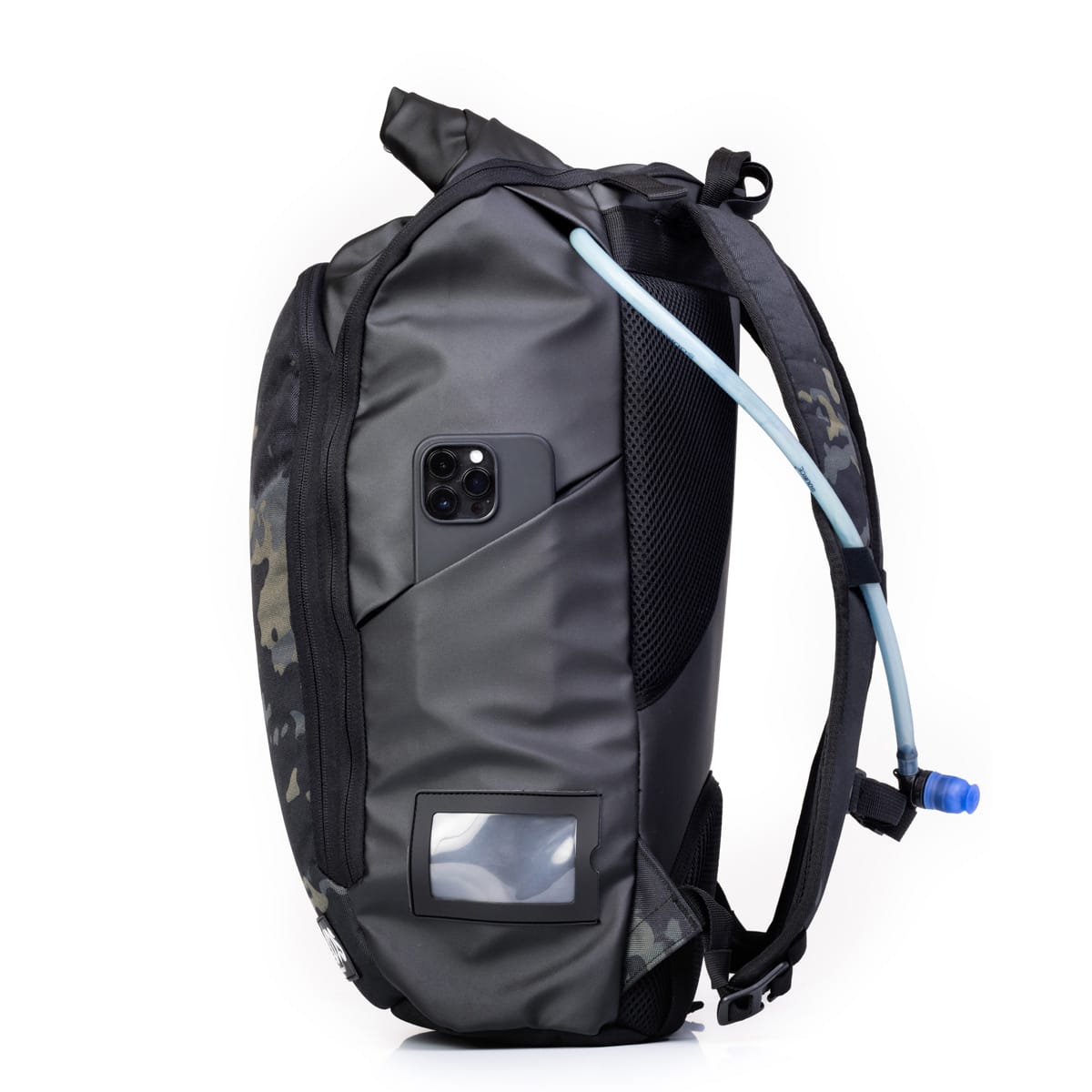 BUDS CITY BAG TRAVEL 35 L reppu musta/camo