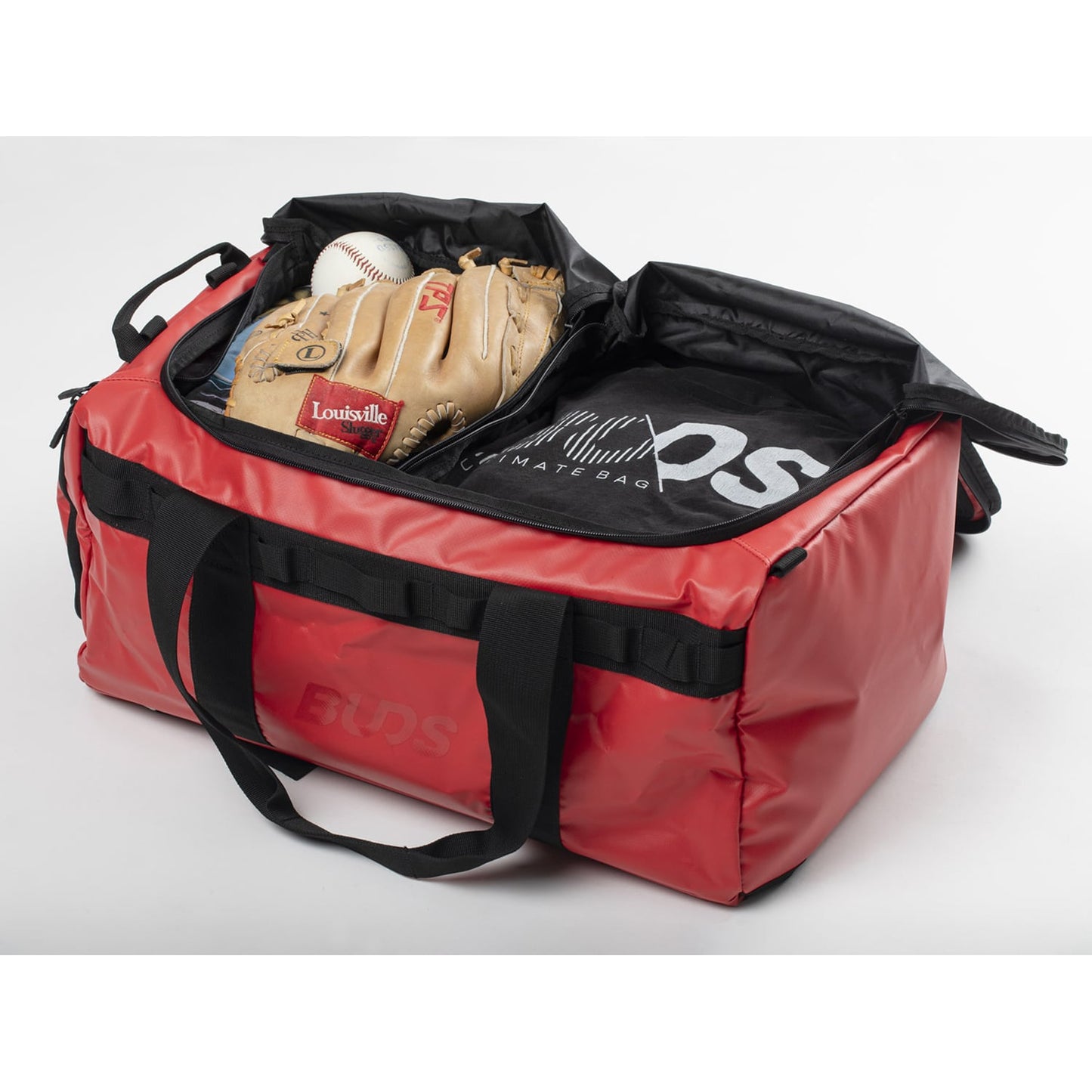 Matkalaukku BUDS DUFFEL BAG MEDIUM 42 L punainen