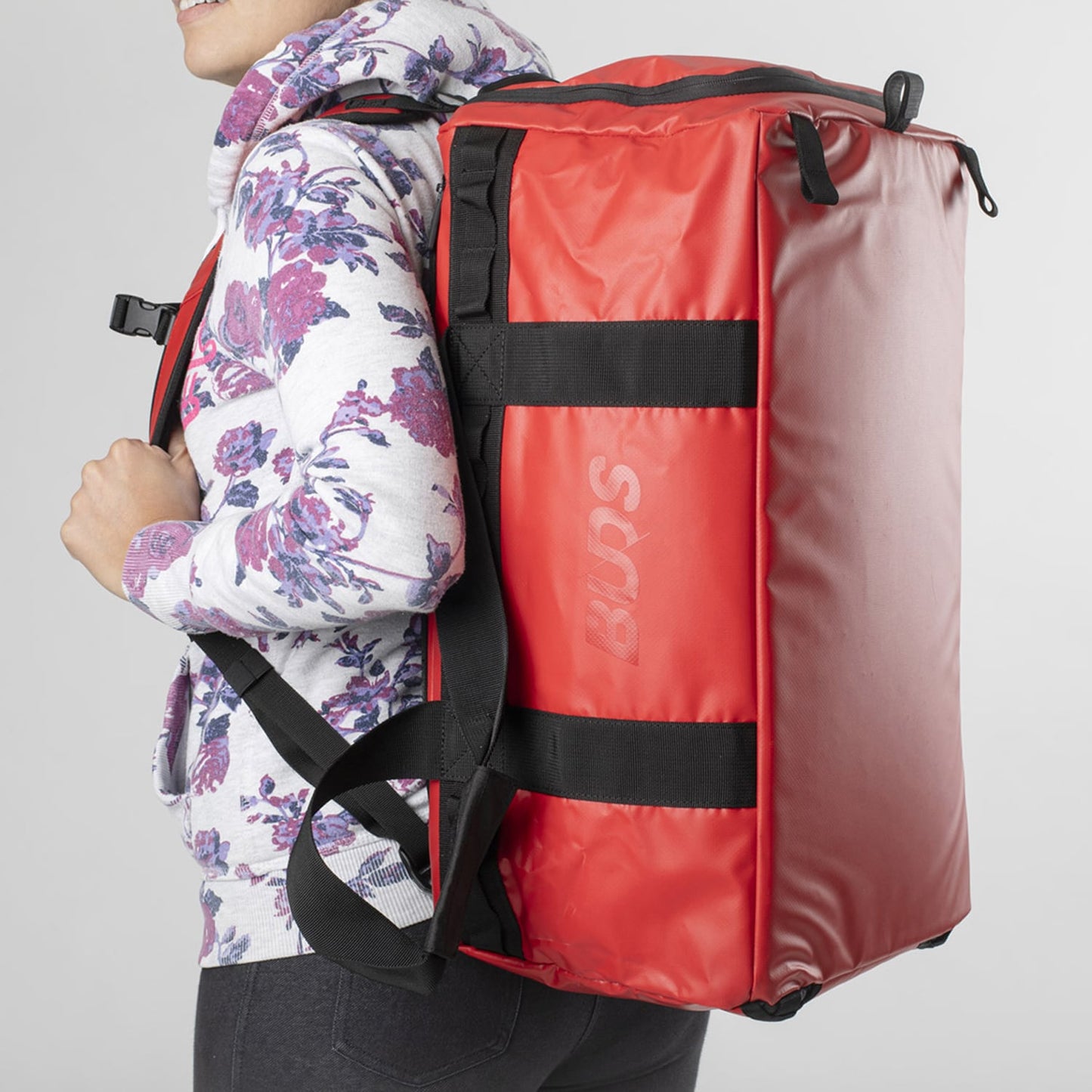Matkalaukku BUDS DUFFEL BAG MEDIUM 42 L punainen