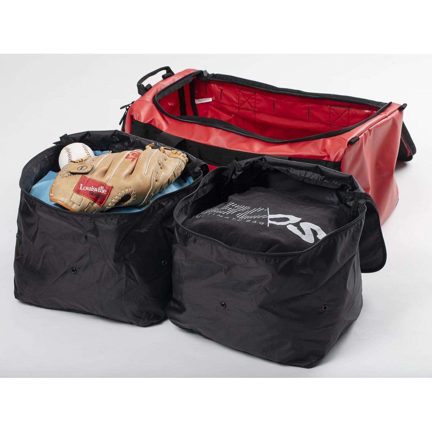 Matkalaukku BUDS DUFFEL BAG MEDIUM 42 L punainen