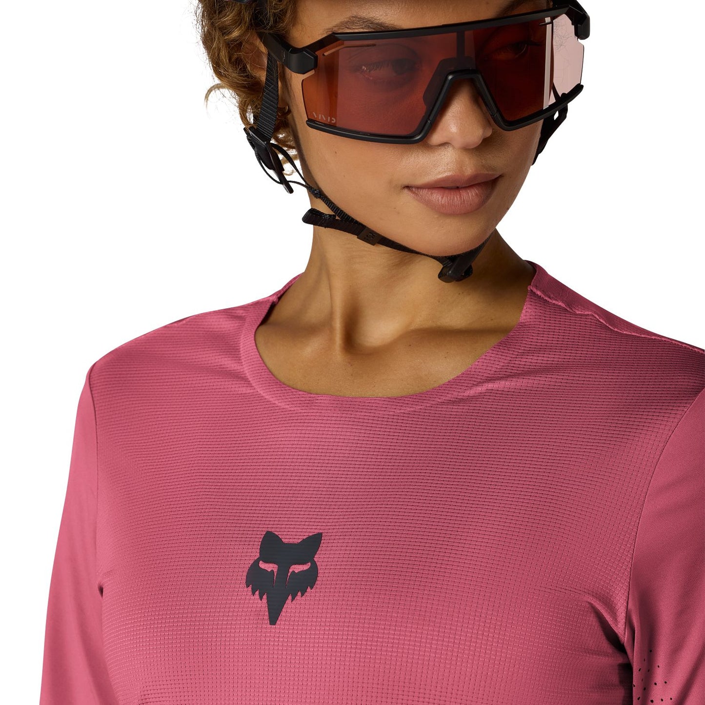 FOX FLEXAIR Naisten lyhythihainen Jersey Berry