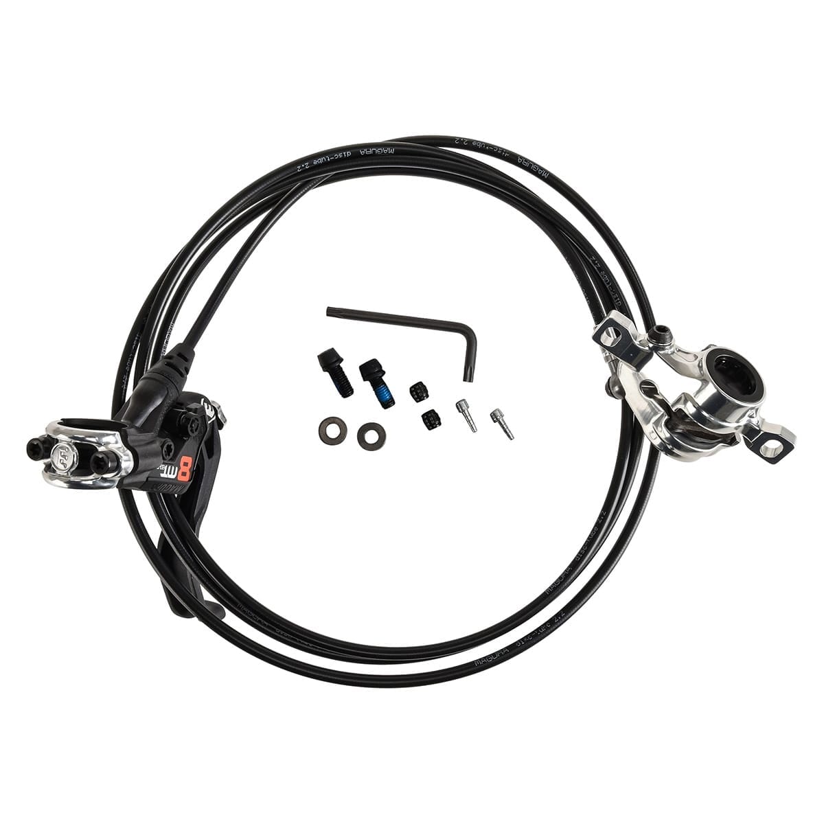 Pari MAGURA MT8 PRO Discless -jarruja musta/hopea