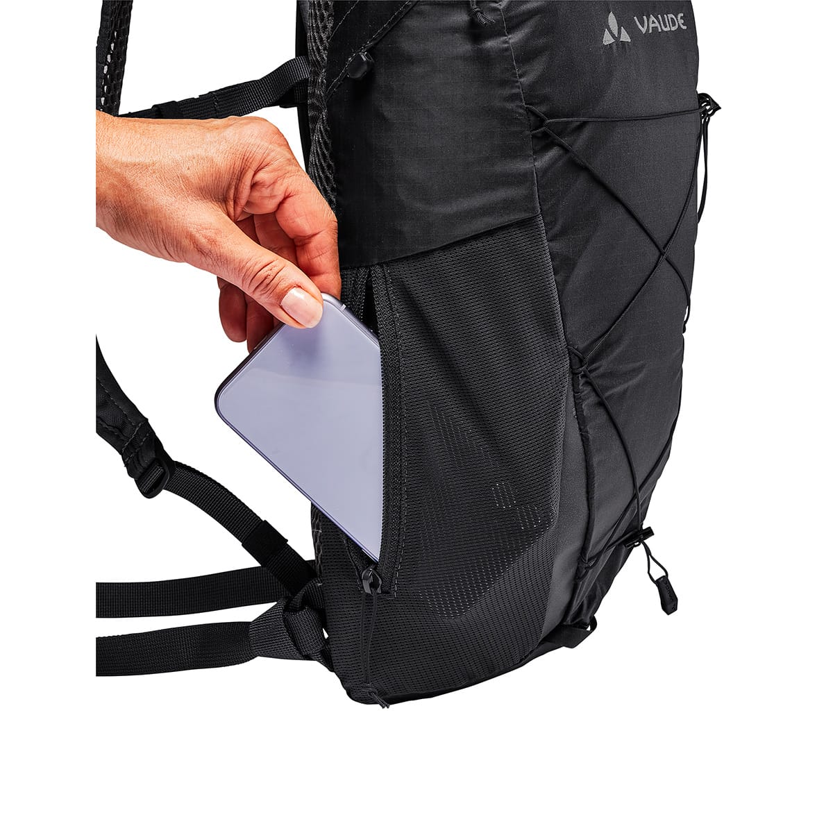 VAUDE UPHILL 8 L reppu musta