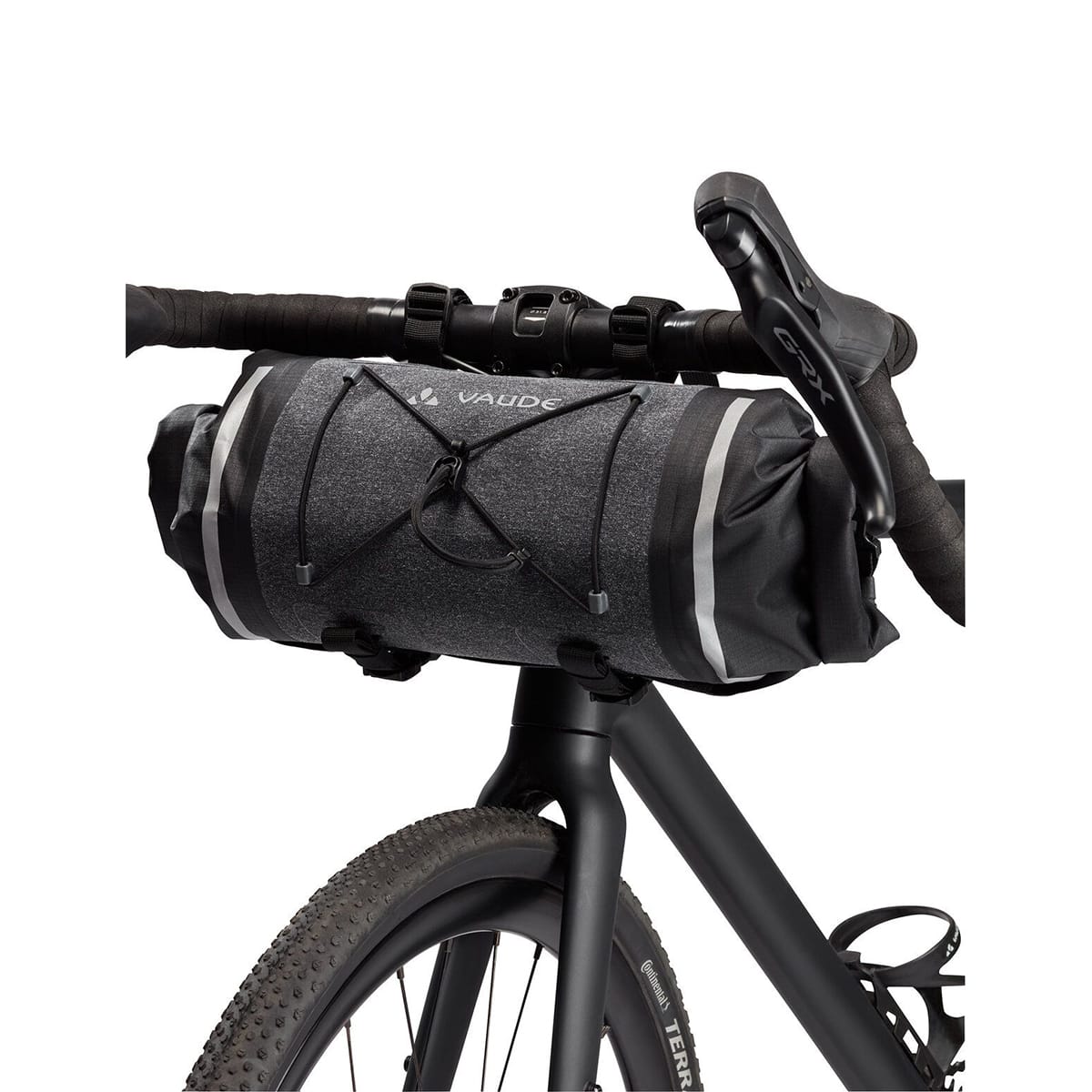VAUDE TRAILFRONT COMPACT 7 L ohjaustankolaukku musta