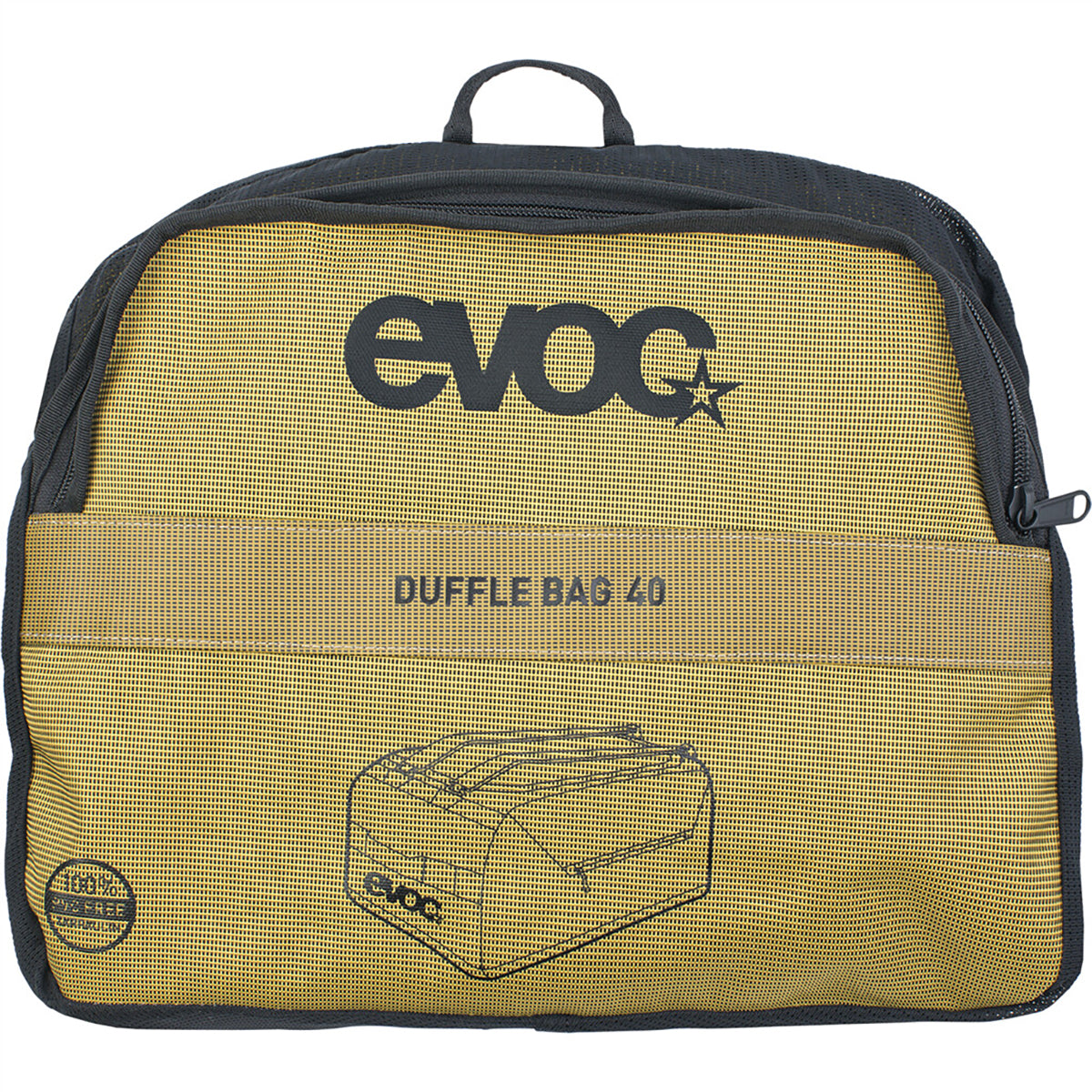 EVOC DUFFLE matkalaukku 40 L keltainen