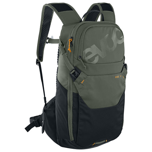EVOC RIDE reppu 12L vihreä
