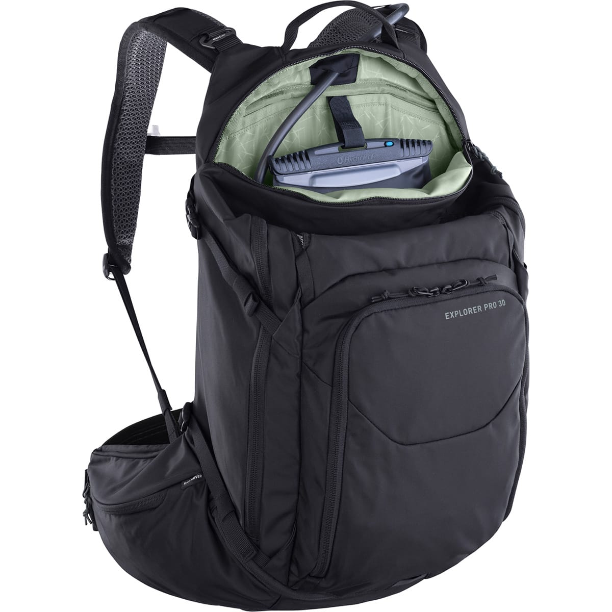 EVOC EXPLORER PRO 30 L reppu musta