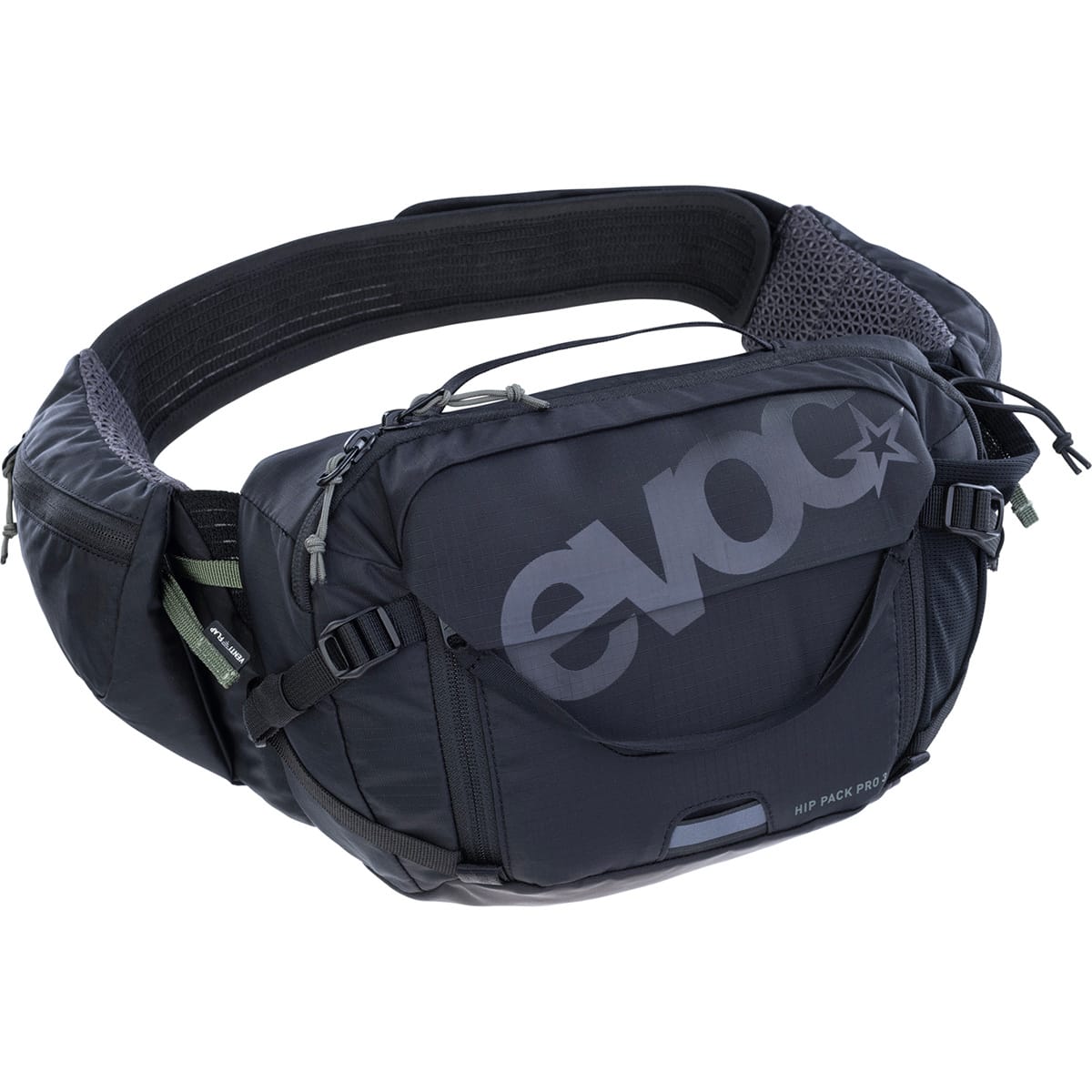 EVOC HIP PACK PRO 3 L banaanilaukku musta