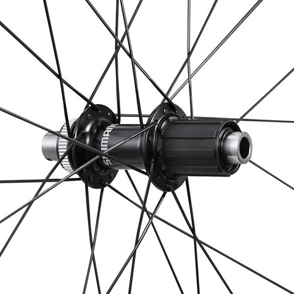 Pari SHIMANO RS710-C46 Tubeless Ready -pyörää (Center Lock)