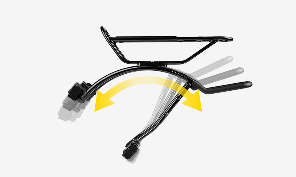 MTB-kannatin TOPEAK TETRARACK M2 HD Musta