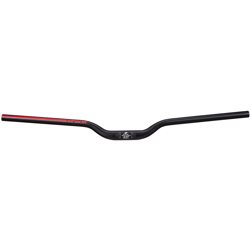 SPANK SPOON 800 Rise 40mm 800mm musta/punainen ripustin