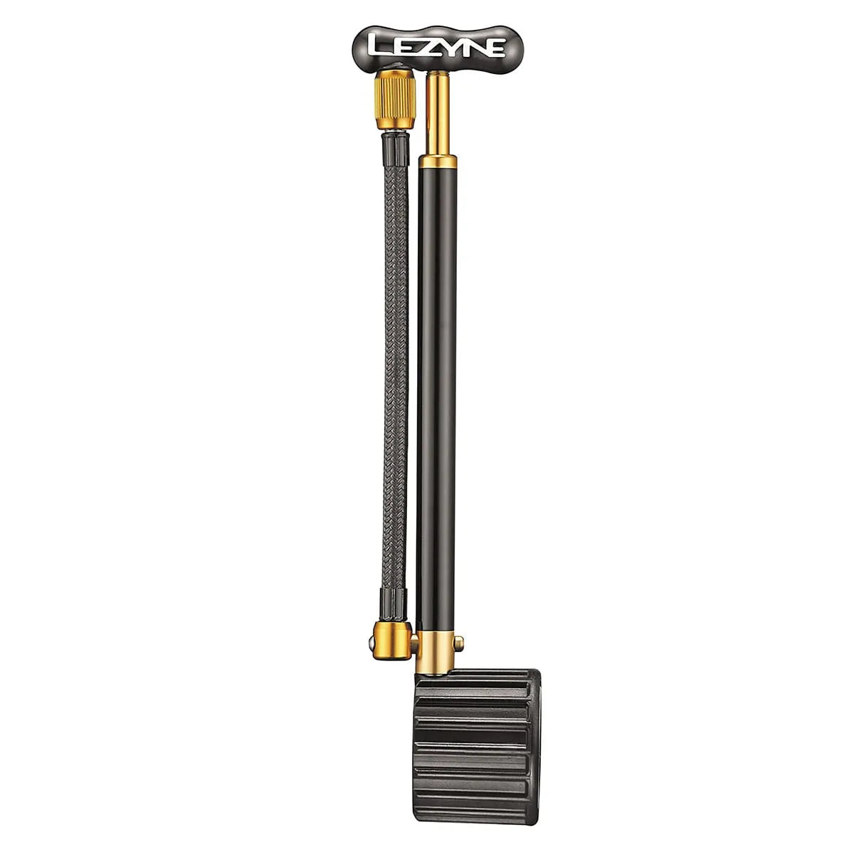 LEZYNE SHOCK DRIVE Jousituksen korkeapainepumppu Musta
