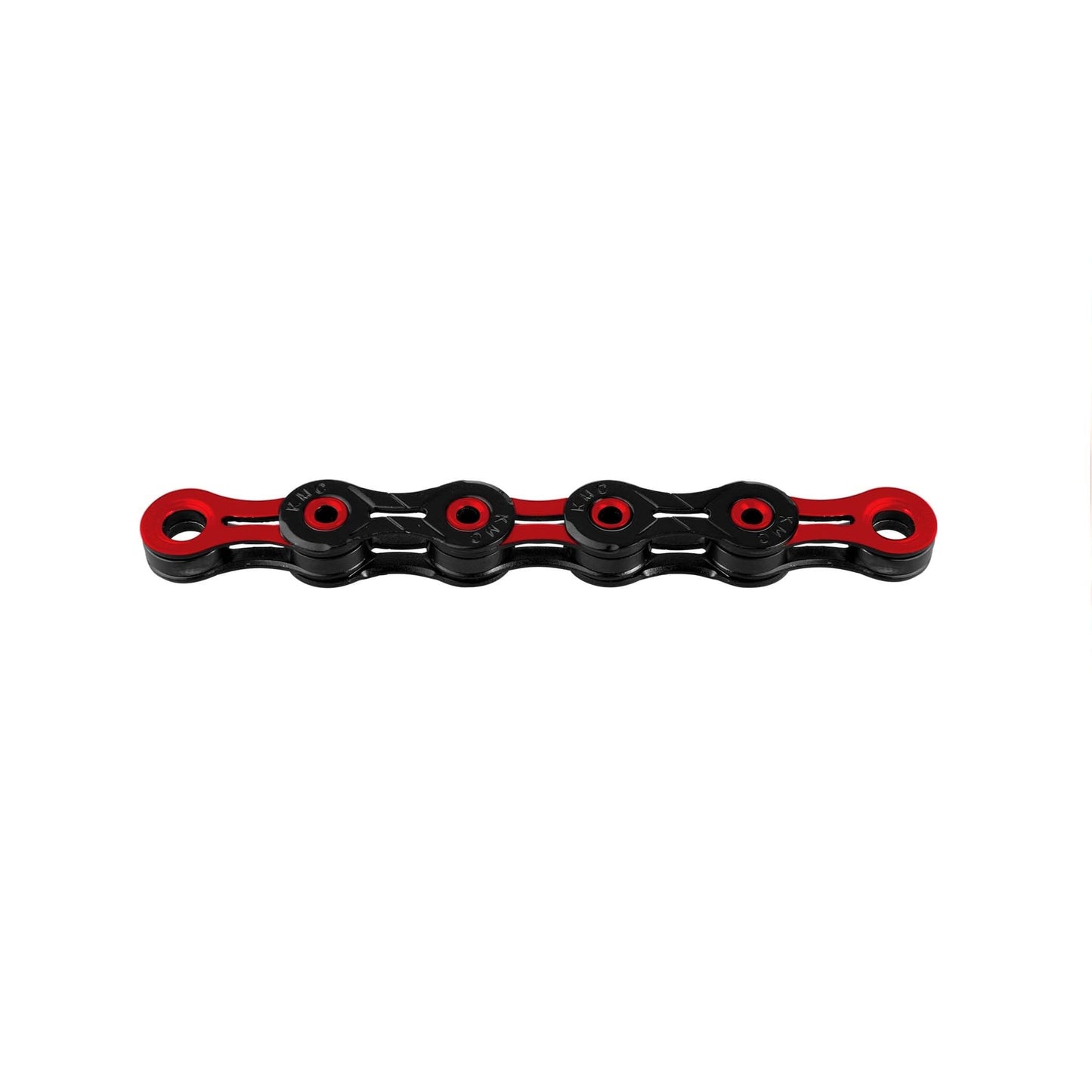 Chaîne 11V KMC DLC11 Noir/Rouge