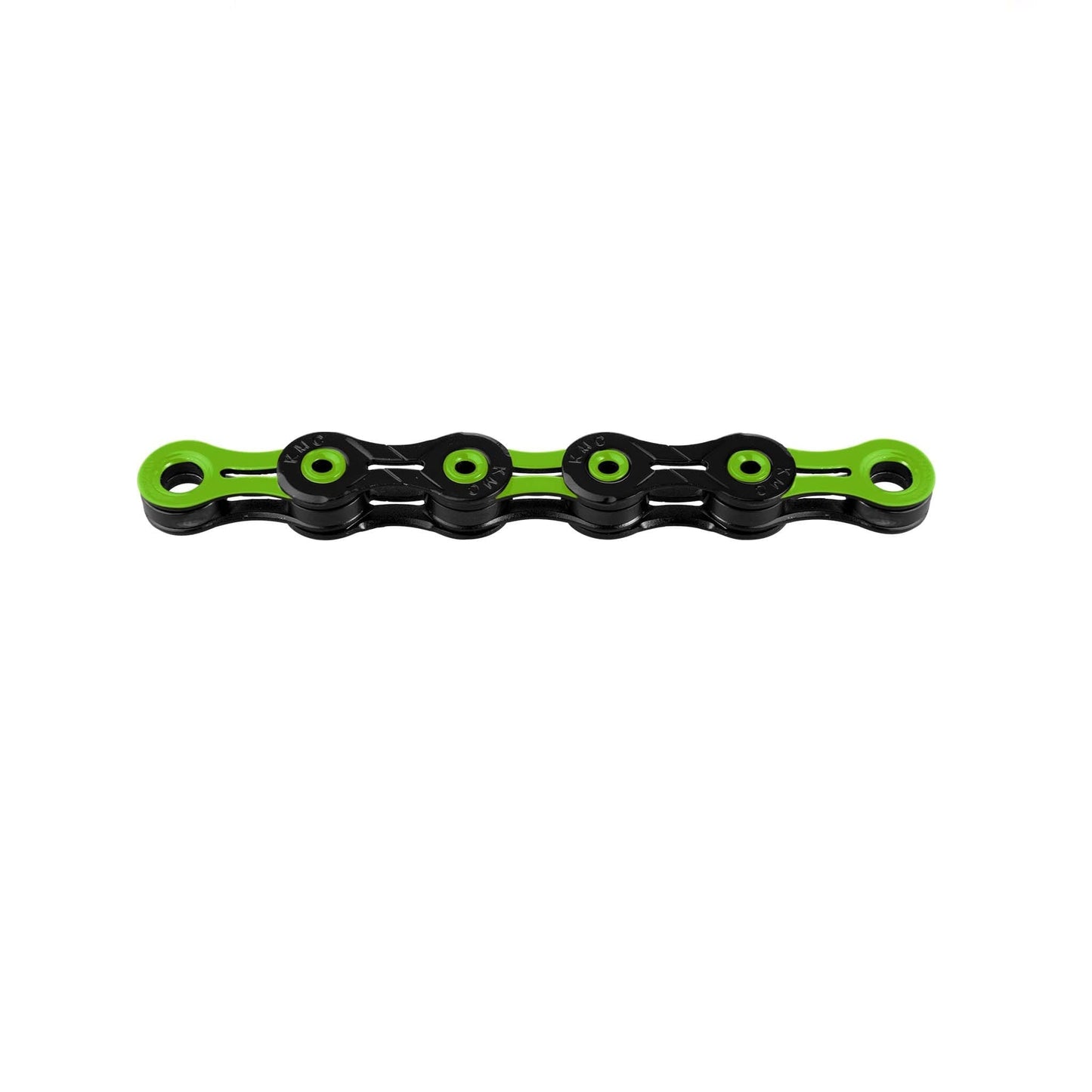 Chaîne 11V KMC DLC11 Noir/Vert