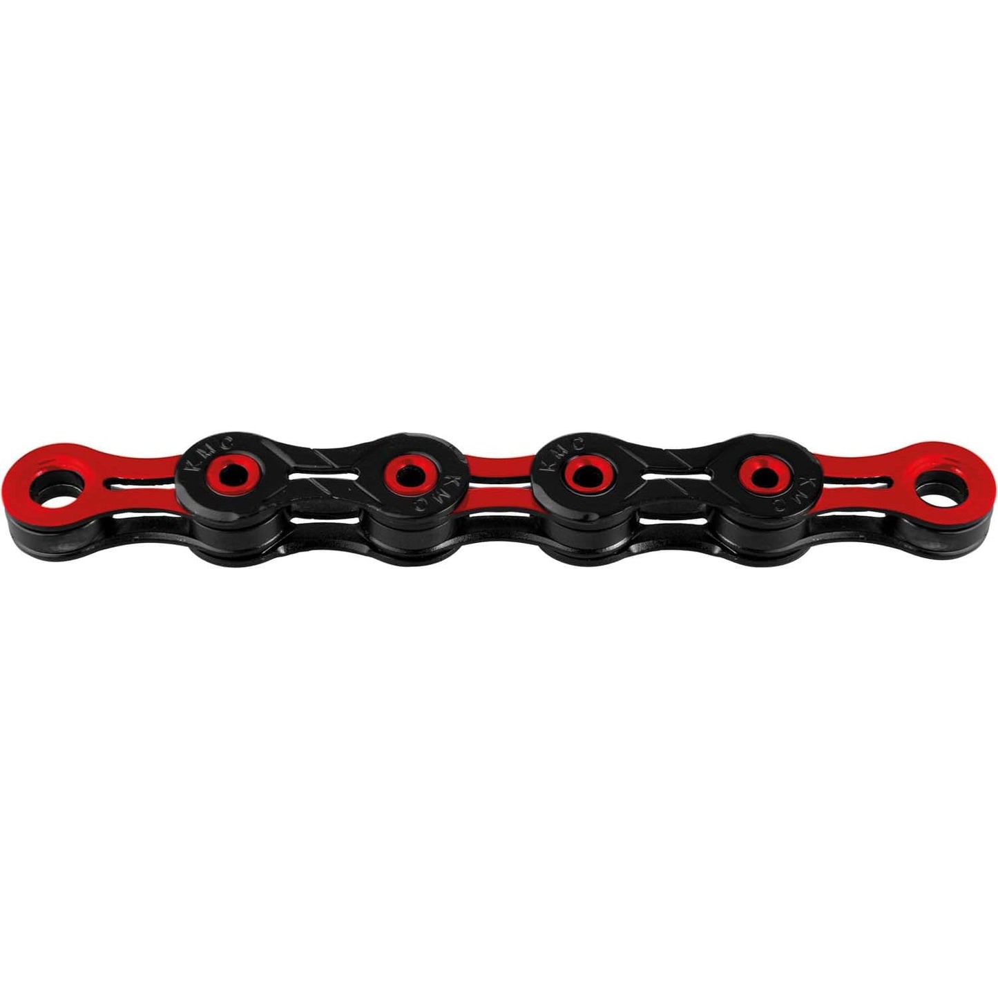 Chaîne 10V KMC DLC10 Noir/Rouge